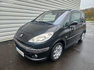 peugeot 1007 1.4l 75cv dolce - noir - 95000 km - ct ok - révisé ◊️