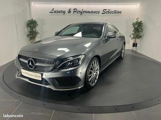 mercedes classe c coupe 300 c300 245ch amg line - 38000km - suivi complet mercedes