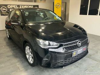 opel corsa essence turbo 100 ch carplay caméra 30000 kms