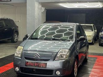 citroën c2 1.4 75cv sensodrive exclusive