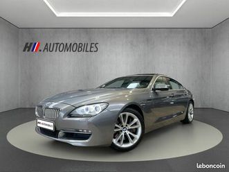 bmw série 6 (f06) grand coupe 650i 4.4l v8 450ch - finition luxe - camera/toit pano/sieges elec