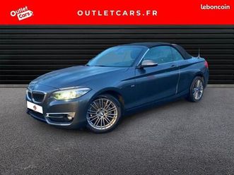 bmw série 2 cabriolet 218ia 136ch luxury