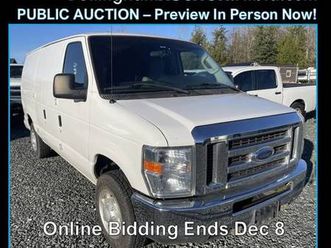 2013 ford e-150 (bellingham public auto auction