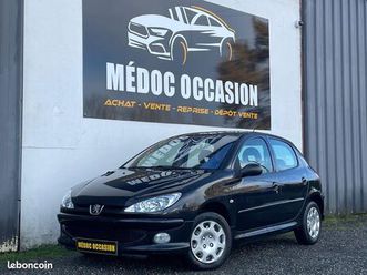 peugeot 206 1.4 i 90 cv exécutive pack clim distribution neuve idéal jeune conducteur