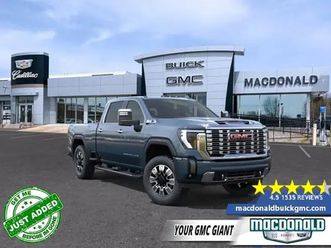 2026 gmc sierra 2500hd denali - leather seats - $841 b/w