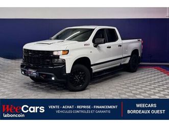 chevrolet silverado v8 360 cv trail boss immatriculation française