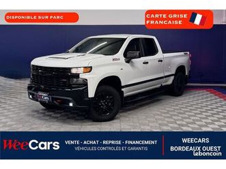 chevrolet silverado v8 5.3 360 cv trail boss immatriculation française