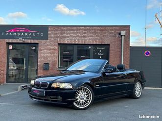 bmw serie 3 cab e46 330 ci / historique complet / etat exceptionnel / harman kardon / sièges électriques