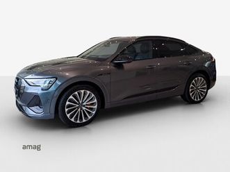 e-tron sportback 55 s line black edition