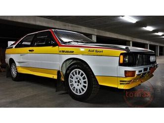 1981 audi quattro multicolore manuel, 5 vitesses conduite...