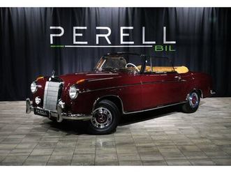 220 s cabriolet /svensksåld/restaurererad