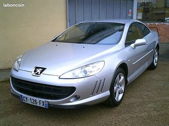 peugeot 407 coupe 2.2 16v 160cv 129mkm sportpack 07/2007 origine france bluetooth xenons etc...