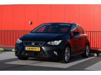 seat ibiza 1.0 ecotsi 95pk 5d 2018 zwart — seat — marktplaats