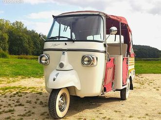 tuk tuk ape calessino blanc