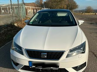 seat leon 1.6 tdi 2019 8fachbereift + voll led + schiebedach + sc