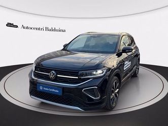 volkswagen t-cross 1.0 tsi r-line 115cv dsg del 2024