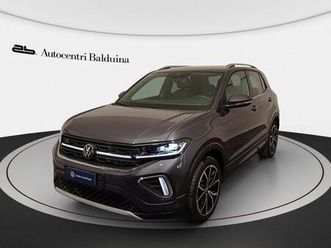 volkswagen t-cross 1.0 tsi r-line plus 115cv del 2024