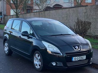 peugeot 5008 1.6 hdi 7 seater – nct 12/26