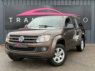 volkswagen amarok double cabine 2.0 bitdi 163 ch fap 4motion (enclenchable) trendline / distri ok / hartop / radar ar