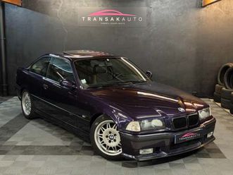 bmw serie 3 coupe e36 318 is 140cv / technoviolet individual / pack m-technic / toit ouvrant