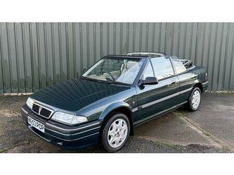 1995 rover 214 sei cabriolet manual a vendre