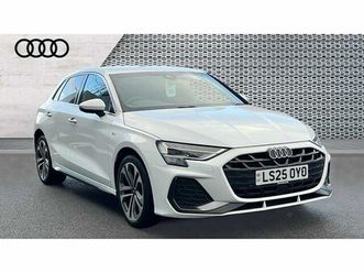 audi a3 sportback tfsi e s line 40 e s tronic