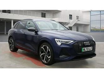 audi e-tron black edition 55 quattro