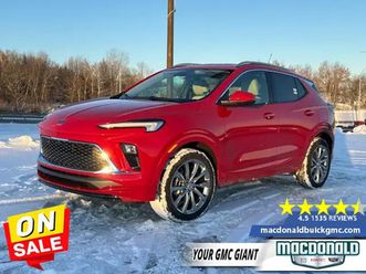 2026 buick encore gx avenir - leather seats - sunroof - $314 b/w