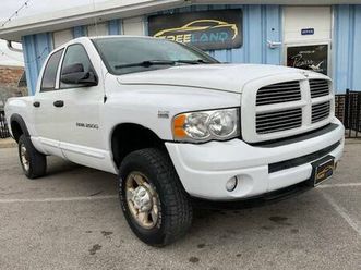 2004 dodge ram 2500 slt 4dr quad cab 4wd sb
