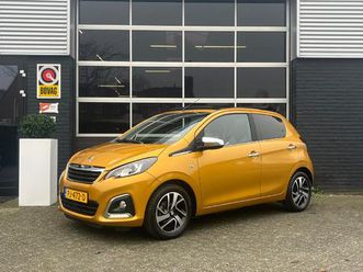 peugeot 108 1.0 e-vti collection, cabrio, airco, bluetooth, camera, cruise, nap