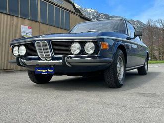 bmw 2.8l cs / 1969 blau - sehr schönes bmw e9 coupé, 1. hand canton obwald - tutti.ch