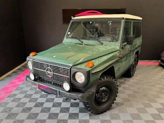mercedes classe g court 290 gd - excellent état - attelage fixe