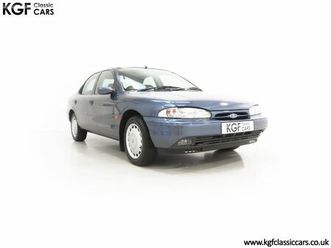 an outstanding ford mondeo mk1 verona with 27,486 miles and two owners.