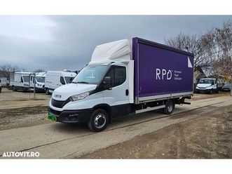 utilizat iveco 35c14 prelata 10europaleti / lift 2021 - 26 862 eur, 189 000 km - autovit.ro