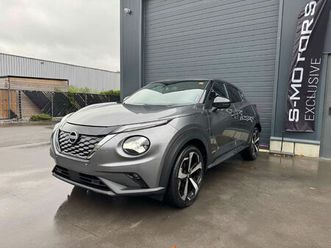 nissan juke hybrid n-design led/leder/carplay/acc/garantie2027