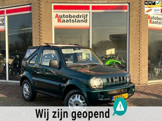 suzuki jimny - 1.3 jlx cabrio 4wd