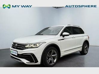 volkswagen tiguan r-line*boite auto*gps*caméra360*carplay*toit ouvrant pano