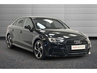 audi a3 saloon black edition 35 tfsi s tronic