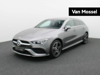 mercedes cla 250 e amg line shooting brake + carplay + led + sensoren + camera + 1y used garantie