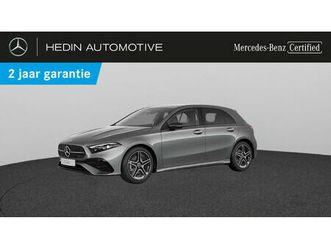 mercedes classe a 180 hatchback amg line | panoramisch dak | head-up display | 360° parkeerpakket | memory zetels | smartphone integratie | verwarmde zetels | w