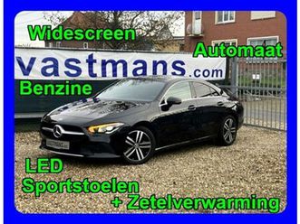 mercedes cla 180 progressive / benzine / led / widescreen / h leder
