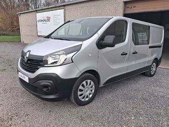 renault trafic 1.6 dci l2h1 gd conf double cabine 6pls utilitaire