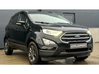 ford ecosport 1.0 ecoboost / carplay / zetelverwarm. / navigatie