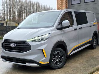 ford transit custom 45.990ex - trail 4x4 2025 nieuw 0km - dubcab 5zits