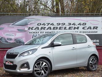 peugeot 108 1.0 vti allure boite aut carplay cam clim 16.789km
