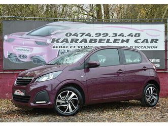 peugeot 108 1.0 vti top! collection boite auto 2.747km