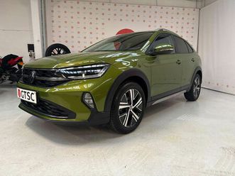 volkswagen taigo 1.0 tsi dsg style visual green apple acc camera