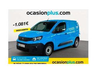 peugeot partner 1.5bluehdi pro standard 600kg 75