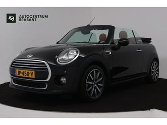 mini cooper mini cabrio 1.5 pepper business (stoelverwarming, navigatie, cruise control, parkeersensoren)