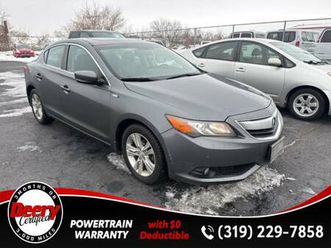 used 2013 acura ilx hybrid 1.5l polished metal metallic